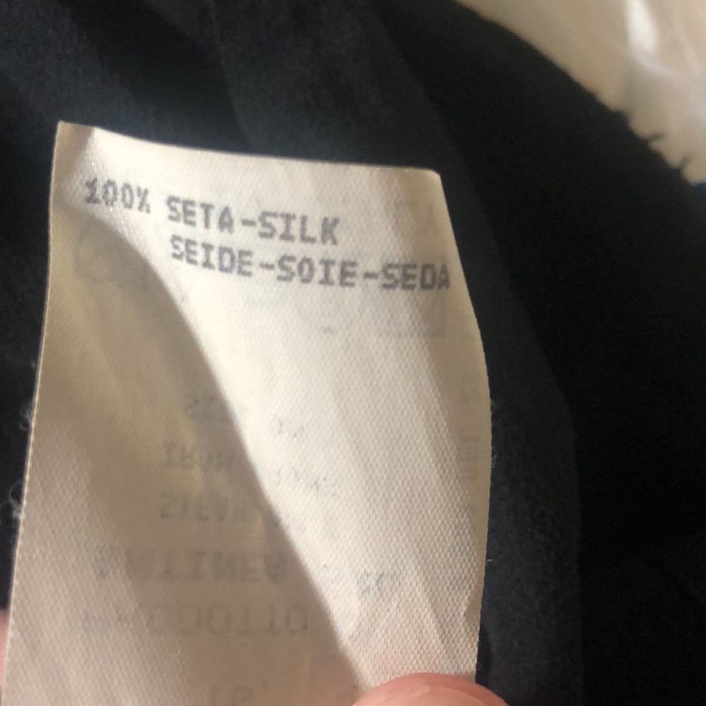 Vintage Emporio Armani Silk Sequin Mini-Skirt - Picture 11 of 14